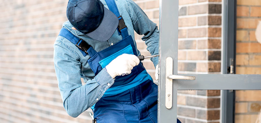 Pivot Storefront Door Locks Installation in Lemoore, California