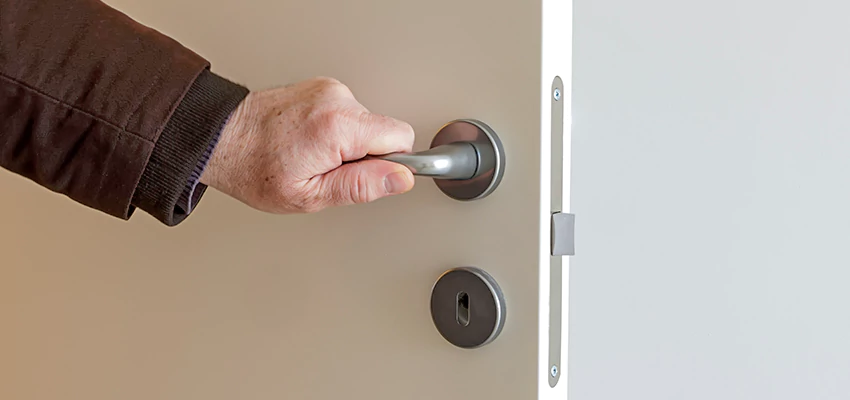 Restroom Locks Privacy Bolt Installation in Lemoore, California